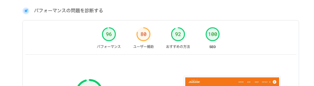 パフォーマンス